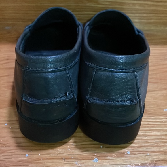 Dexter dark grey leather loafers size 6US - Picture 3 of 5